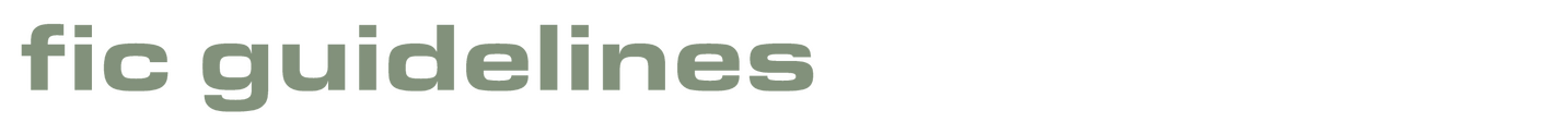 fic guidelines